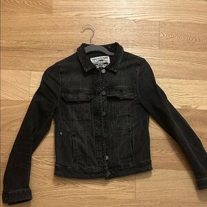 Zadig & Voltaire Black Denim Jean Jacket